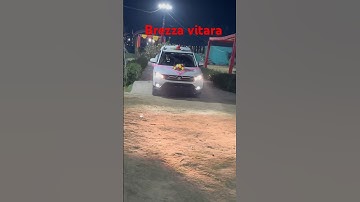 New brezza vitara cng car the best suv #brezza #cars #ytshorts #youtube #shadi #love #shorts #car