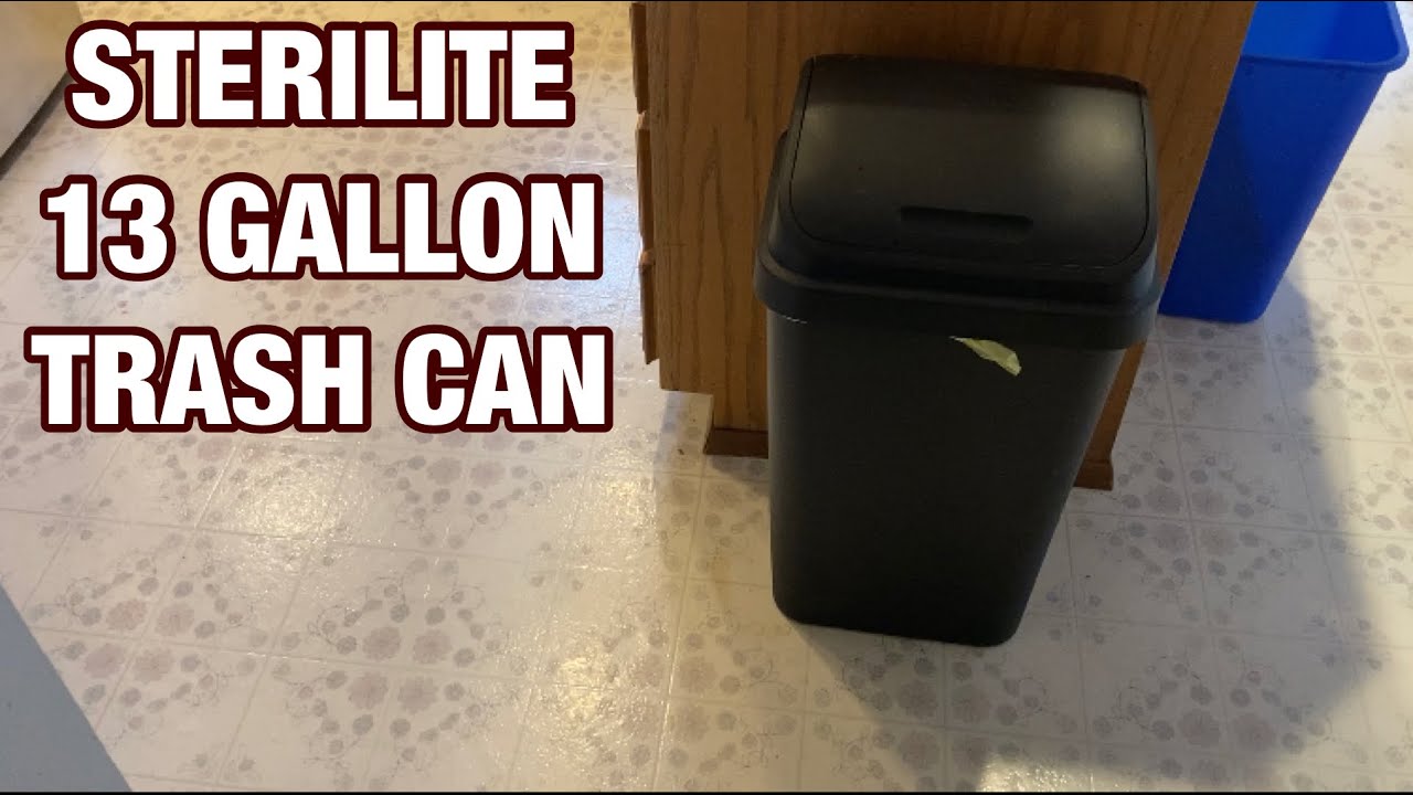 Sterilite 7.5 Gallon Trash Can