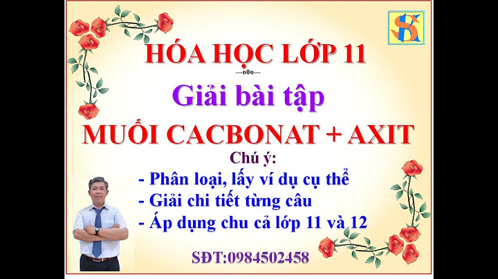 Bài tập muối cacbonat tac dung axit tự luận năm 2024