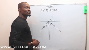 HOW TO CALCULATE ANGLE OF DEVIATION