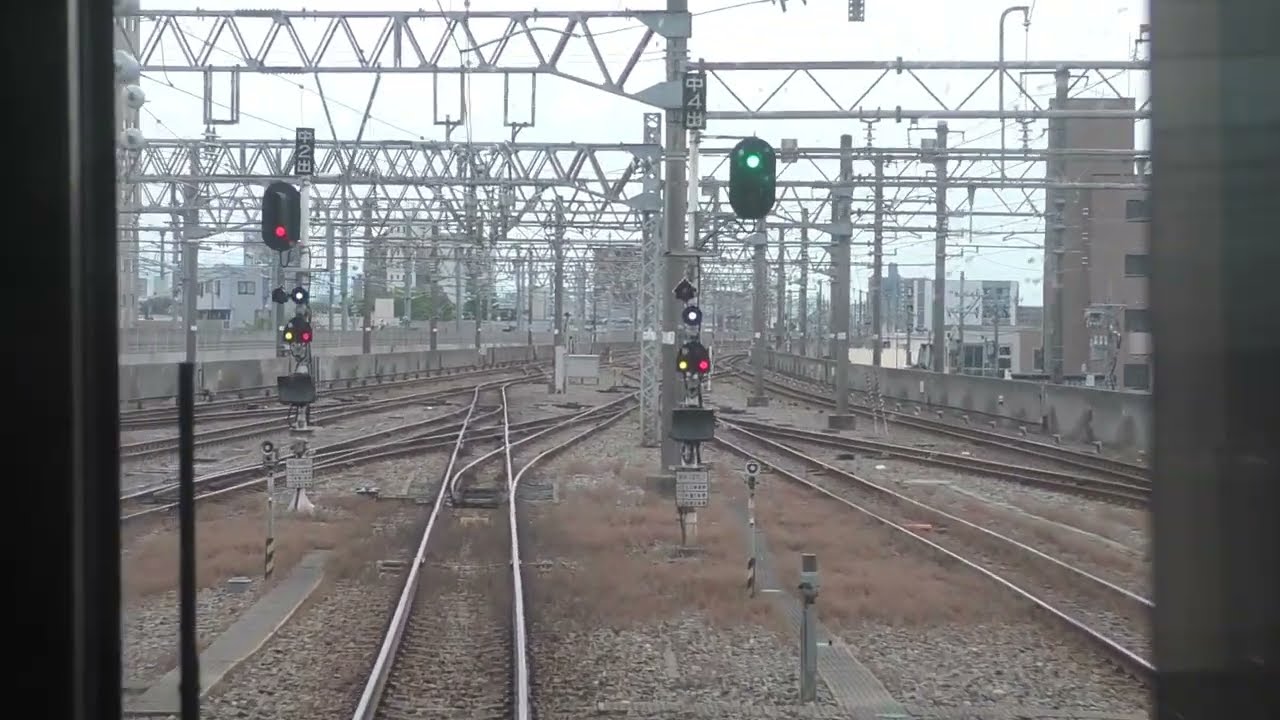 【前面展望】IRいしかわ鉄道線・ハピラインふくい線521系金沢→敦賀