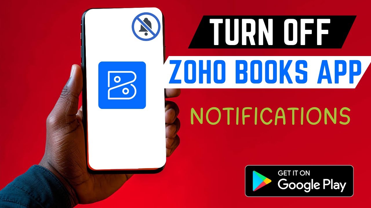 How To Permanently Stop Zoho Books App Notifications - YouTube