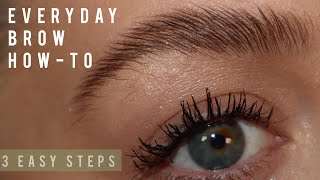 Step by Step Brow Tutorial ✨ Defined & Fluffy