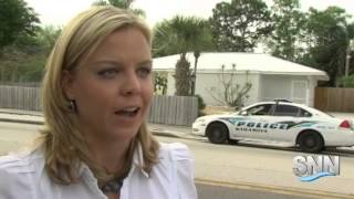 SNN: A burglary suspect is caught inside a home leads to a police chase