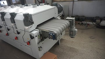 SOSN wire brushing machine LSJ600 for WPB material.
