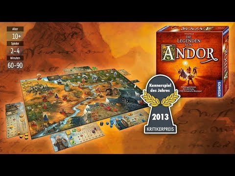 Die Legenden von Andor - Spieletrailer 2019 - KOSMOS