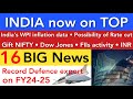 INDIA NOW ON TOP