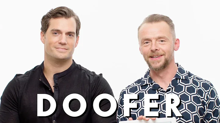 Henry Cavill and Simon Pegg Teach You English Slan...