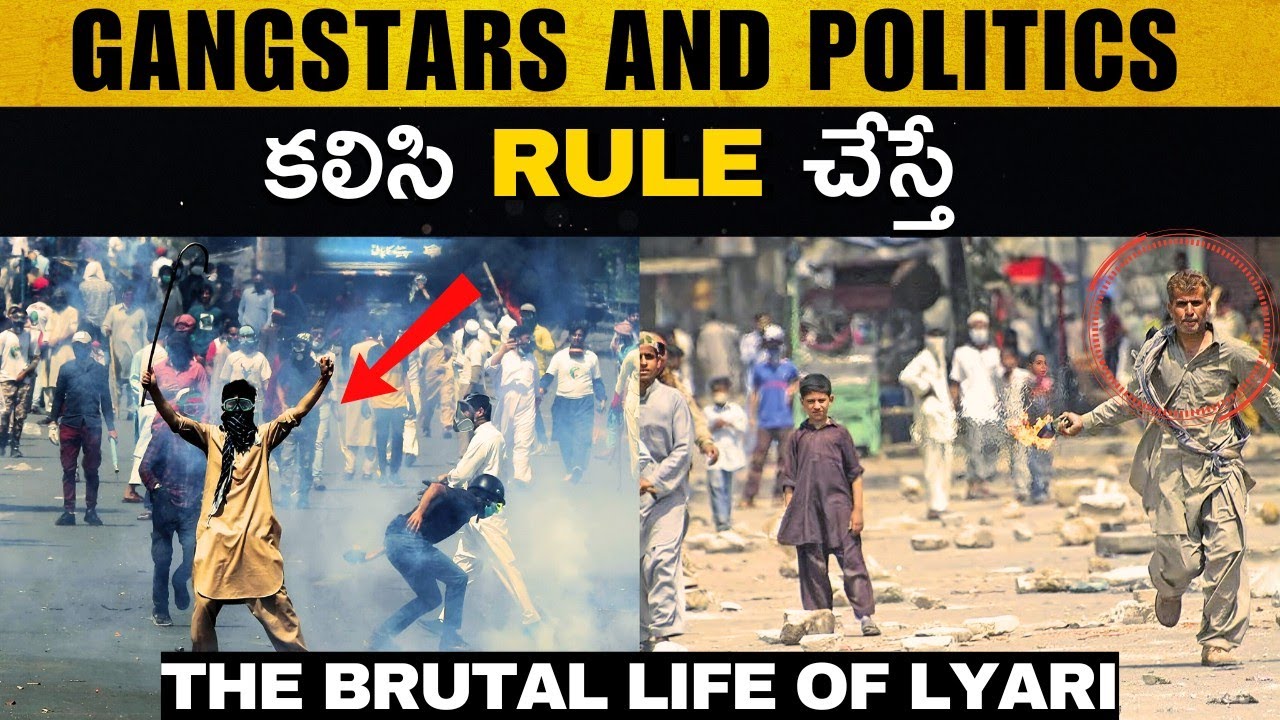 🚨LYARI –The Town Ruled by GANG STARS and POLITICS 🤯  Explained in Telugu | Twenties dude 2026