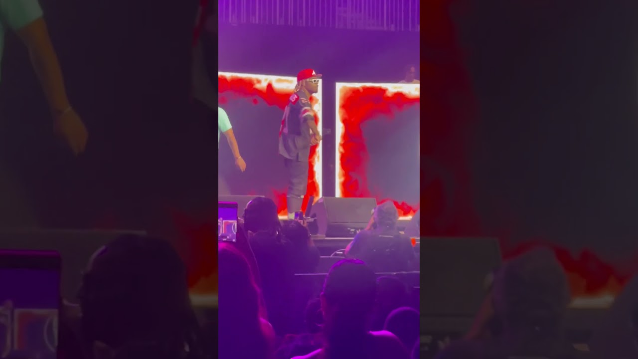 Fabo showing the crowd he still has it 