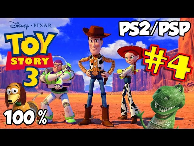 Disney's Toy Story 3 Walkthrough Part 4 - 100% (PS2, PSP