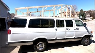 installing a high top on a van