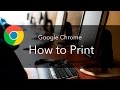 Printing from Google Chrome