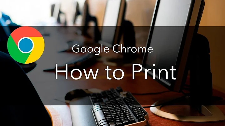 Printing from Google Chrome