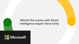 Behind the scenes with threat intelligence expert Steve Ginty