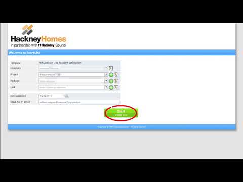 Hackney Housing eContrack KPI tutorial