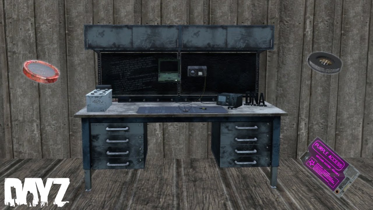 DayZ | How to Build a DNA Workbench & Keycards on CarnageZ - YouTube