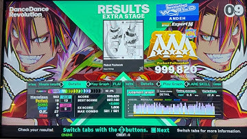 [DDR WORLD] Robot Footwork (ESP-14) 999,820 PFC