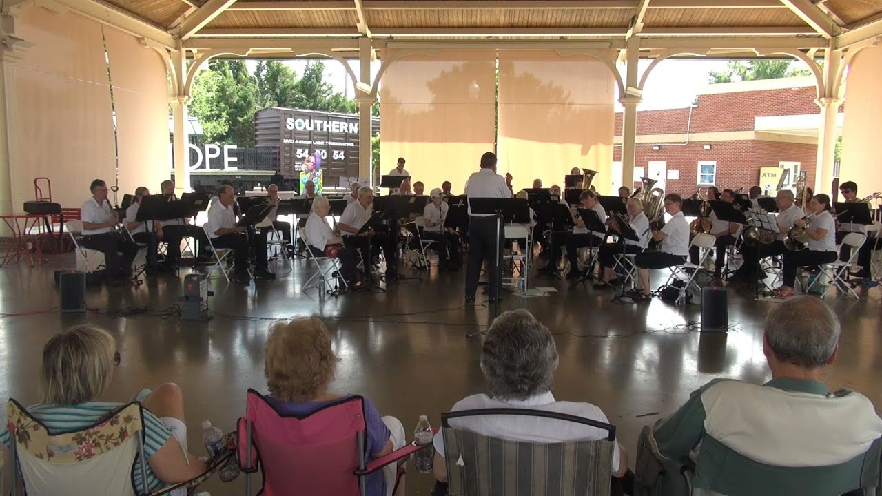 Kings Park Concert Band at Harris Pavilion 2023 YouTube