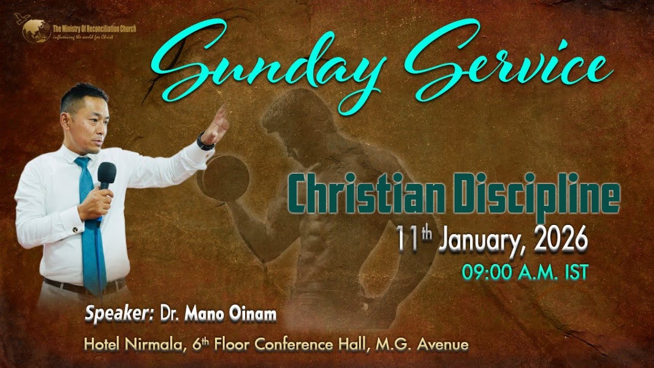 Christian Discipline : By Dr. Mano Oinam