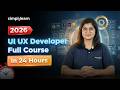UI UX Designer Full Course 2026 | Complete UI UX Designer Tutorial For Beginners | Simplilearn