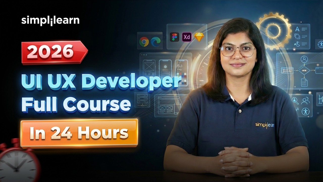 UI UX Designer Full Course 2026 | Complete UI UX Designer Tutorial For ...