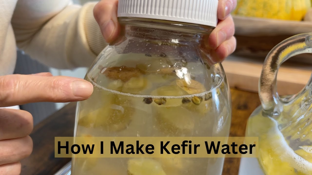 Homemade Water Kefir (+ Video) - Healthy Home Economist