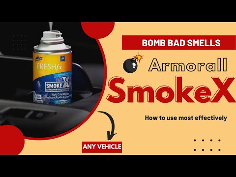 BOMB bad car smells