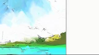 Painting tutorial using pallete knife - Artrage 3