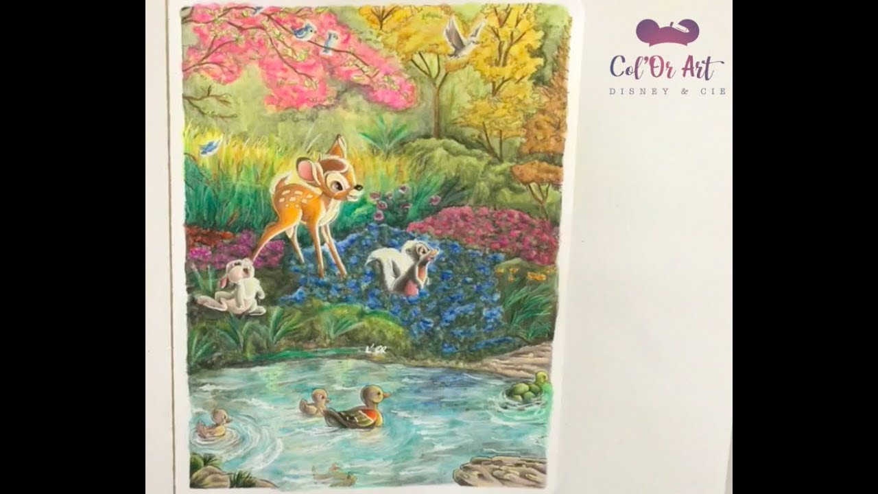 *Tuto* Colorier de l'eau aux Néocolor II