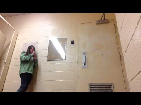 Silly string prank on my freind for her b day