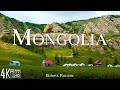 Mongolie 4k  musique relaxante avec un magnifique paysage naturel  nature tonnante