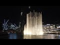 Dubai Fountain Show (I Will Always Love You - Whitney Houston) 4K DJI OSMO POCKET