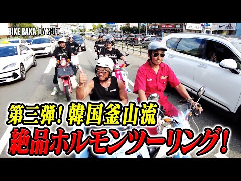 【韓国・釜山 男旅ツーリング第三弾!】地元民しか知らない絶品ホルモンが美味すぎた!!