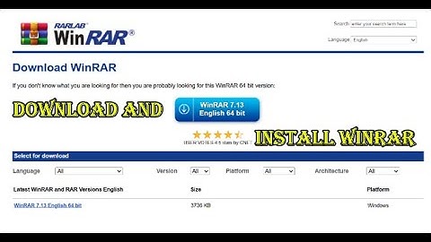 How to Download & Install WinRAR on PC (Fast & Free) | Extract Any Zip or RAR File in Seconds ⚡💻