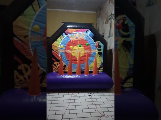Aluguel Tiro ao Alvo Nerf - Brinquedo Inflável