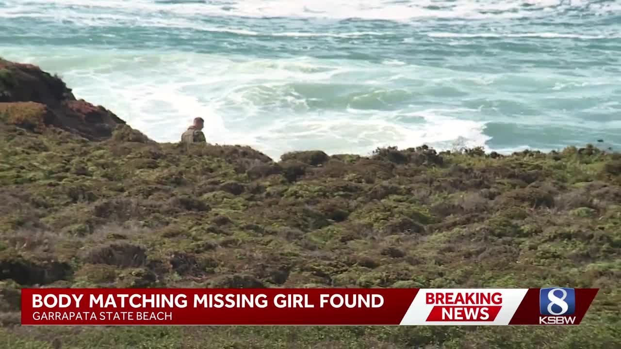 Body matching missing girl swept into ocean found at Garrapata Beach
