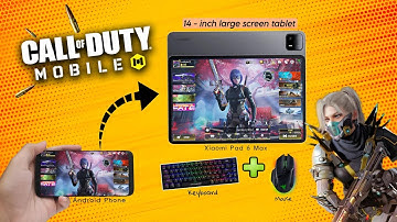 XIAOMI PAD 6 MAX with FLYDIGI Q1 , MOUSE AND KEYBOARD