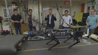 MIT's Cheetah Robot slips, jumps and falls