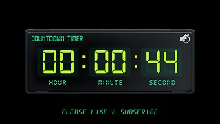 44 SECONDS TIMER - 1080p - COUNTDOWN TIMER Wealth