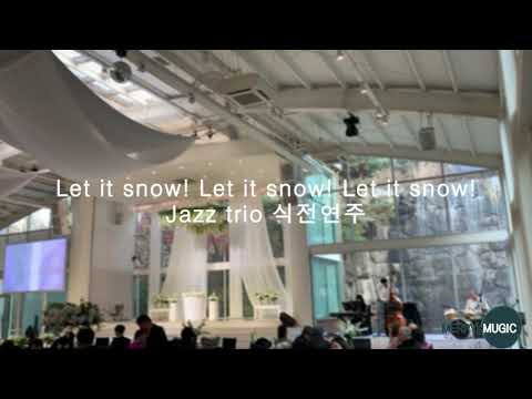 Let it snow 식전연주 Jazz trio, christmass jazz music 남산제이그랜하우스 젝시가든
