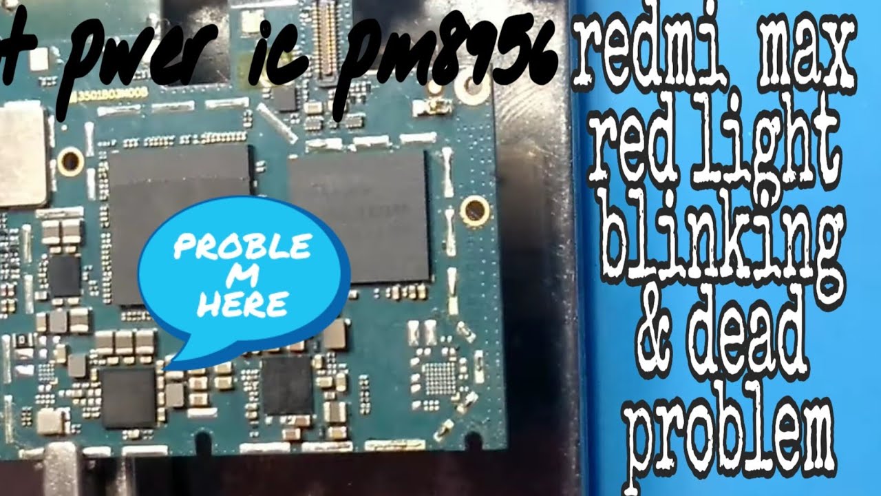 redmi mi max dead solution xiaomi redmi max prime red light blinking