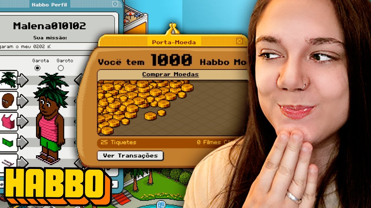 HABBO ORIGINS COM DINHEIRO! VOLTEI PRA ME VINGAR!