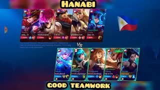 Mobile Legends - Great Teamwork -  Hanabi