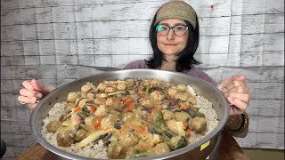 【50歳 大食い熟女】今日の夜ご飯（多分5kgくらい)