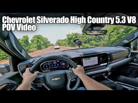 Vídeo do Silverado High Country 5.3 V8 2024