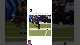 INSANE FLOATING BACKFLIP CELLY 🏈🔥 #football #celebration #insane