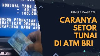 Cara Setor Tunai di Atm BRI bagi Pemula