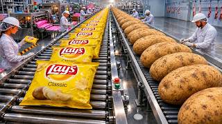 Inside the Mega Snack Factory – Lays Chips Full Manufacturing Process
