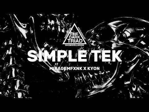 SIMPLE TEK - THE DARK TRIAD | HARDTEKK • JUMPSTYLE • HARDSTYLE • PHONK/FUNK | GYM & BP EDIT SONGS